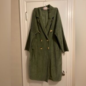 sage green dress lucy in the sky Men's Performance Olive Green Blazer (4-Way Stretch/Wrinkle Free Sport Coat) main image 0